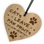 Memorial Plaque For Cat Engraved Heart Cat Gift Cat Sign