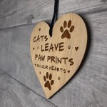 Memorial Plaque For Cat Engraved Heart Cat Gift Cat Sign