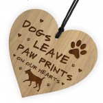 Memorial Plaque For Dog Engraved Heart Dog Gift Dog Sign