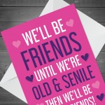 Christmas Birthday Card For Friend Best Friend Christmas Card