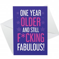 Funny Birthday Card For Her Joke Humour Card For Friend Women