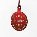 First Christmas Bauble Personalised Dog Cat Christmas Decoration