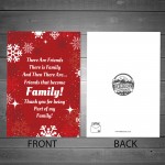 Christmas Card For Friend Novelty Best Friend Christmas Card