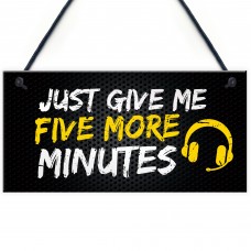 Funny Gamer Gift Gaming Sign For Boys Bedroom Games Room Gift