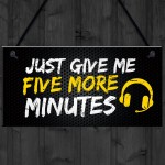 Funny Gamer Gift Gaming Sign For Boys Bedroom Games Room Gift