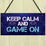 Gamer Gifts For Boys Gaming Sign For Games Room Boys Bedroom