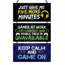 Gaming Plaques Gamer Gifts For Son Brother Funny Gaming 