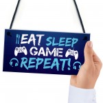 Gaming Bedroom Sign Gamer Accessories For Man Cave Gaming