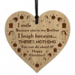 Joke Brother Gifts Funny Christmas Gift For Brother Engraved