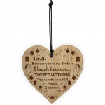 Joke Brother Gifts Funny Christmas Gift For Brother Engraved