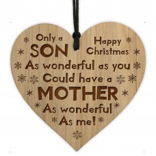 Funny Christmas Gift For Son Engraved Heart Son Gifts For Him