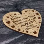 Brother Gift For Christmas Funny Hilarious Gift For Him Engraved