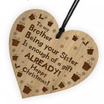 Brother Gift For Christmas Funny Hilarious Gift For Him Engraved