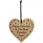 Christmas Gift For Cousin BEST COUSIN GIFT Engraved Heart Gift