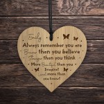 Personalised Braver Stronger Beautiful Sign For Best Friend