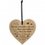 Personalised Braver Stronger Beautiful Sign For Best Friend
