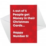 Funny Christmas Card For Him Her Mum Dad Niece Nephew Son