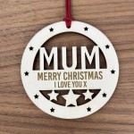 Mum Christmas Bauble Tree Decoration Christmas Gift For Mum