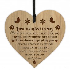 Friendship Gift For Her Engraved Heart Christmas Gift For Friend
