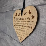 Friendship Gift For Her Engraved Heart Christmas Gift For Friend