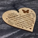 Daughter Gifts For Birthday Christmas Engraved Heart Gifts