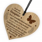 Daughter Gifts For Birthday Christmas Engraved Heart Gifts