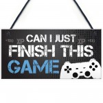 Funny Gaming Signs BUNDLE For Boys Bedroom Gamer Gift For Son