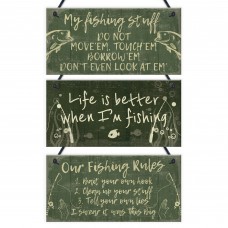 FUNNY FISHING FISHERMAN SIGN Dad Grandad Son Birthday Christmas