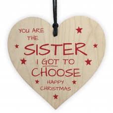 Christmas Gift For Best Friend Sister Gifts Wood Heart Thank You