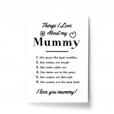 Mummy Wall Print Gift From Daughter Son Christmas Birthday Gifts