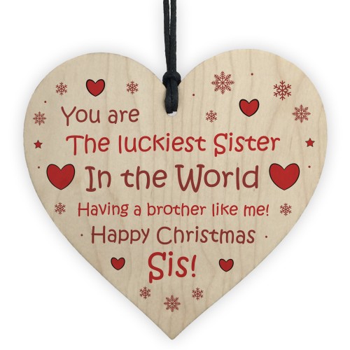 Funny Sister Gift From Brother Novelty Christmas Gift For Sister