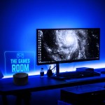 GAMES ROOM Night Light Gamer Gift 3D Illusion Lamp 16 Colours