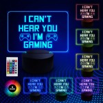 Gamer Gift For Boys LED Neon Gaming Plaque Bedroom Night Gift
