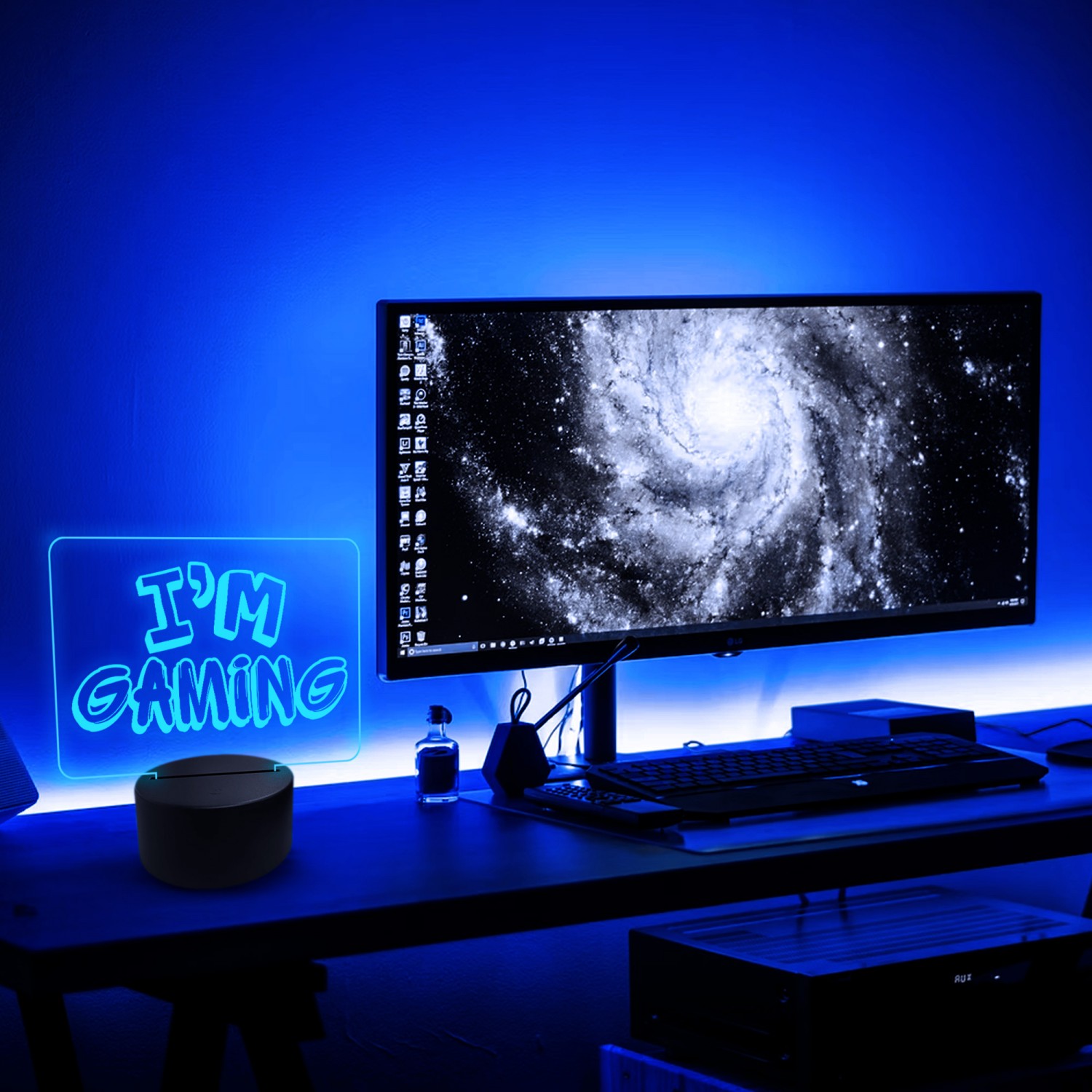 Led store gaming bedroom