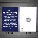 HAPPY CHRISTMAS CARD GRANDAD Funny Grandad Card For Him