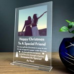 Best Friend Sign Personalised Photo Friendship Gift Thank You