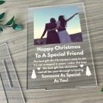 Best Friend Sign Personalised Photo Friendship Gift Thank You