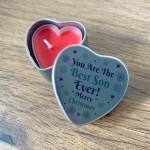 Son Christmas Gift BEST SON GIFT From Mum Dad Metal Tin Gift