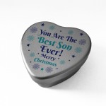 Son Christmas Gift BEST SON GIFT From Mum Dad Metal Tin Gift