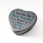 Teacher Christmas Gift Metal Tin Thank You Gift Nursery School