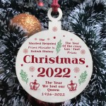 Family Christmas Bauble Wooden Hanging Bauble Christmas Tree