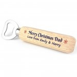 Dad Christmas Gift Personalised Bottle Opener Dad Daddy Gifts