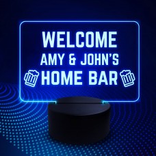 Personalised Bar Sign Neon LED Sign Cocktail Home Pub Man Cave