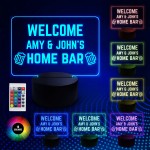 Personalised Bar Sign Neon LED Sign Cocktail Home Pub Man Cave