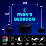 LED Bedroom Sign For Boys Girls Bedroom Games Room Gift For Son 