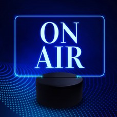 On Air LED Neon Light Up Sign Studio Sign Games Room Man Cave