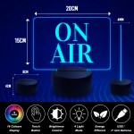 On Air LED Neon Light Up Sign Studio Sign Games Room Man Cave