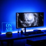 On Air LED Neon Light Up Sign Studio Sign Games Room Man Cave