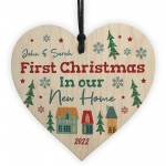 PERSONALISED First Christmas In Our New Home Bauble Gifts