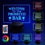 Prosecco Gift Set Prosecco Bar Sign Funny Alcohol Home Neon Bar